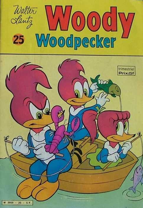 Scan de la Couverture Woody Woodpecker n° 25